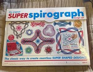 The Original Super Spirograph Design Set 50th Anniversary Edition